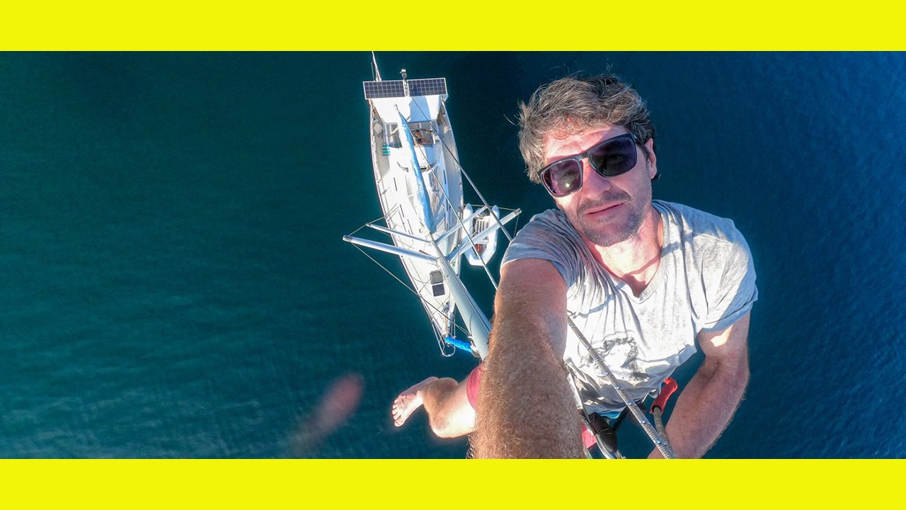 Solo Sailing, Return to the boat, Sailing Indonesia. (Learning By Doing Ep 83)