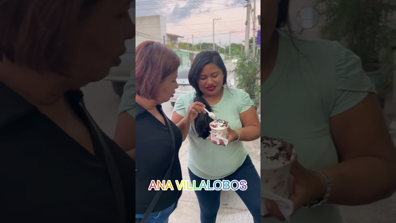 Disfrutando unas ricas tapiocas ROKIBRU