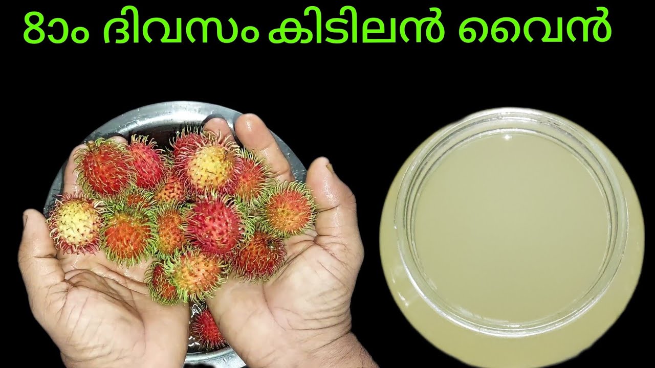 അടിപൊളി റംബുട്ടാന്‍ വൈന്‍|Rambutan Wine|Easy Wine Recipe Malayalam