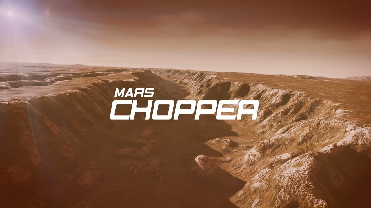 NASA&rsquo;s Mars Chopper Concept (Animation)