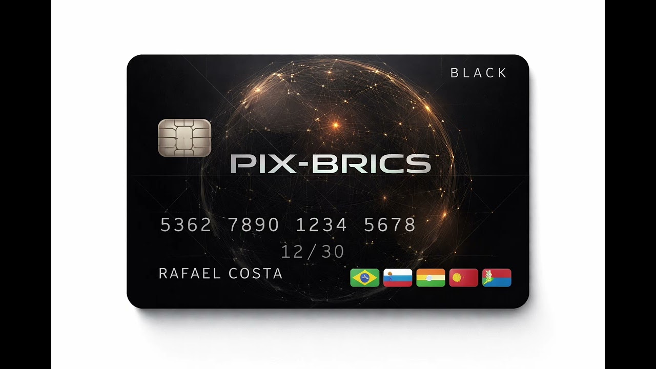 Saiu o  tão esperado cartão Black PIX-BRICS 