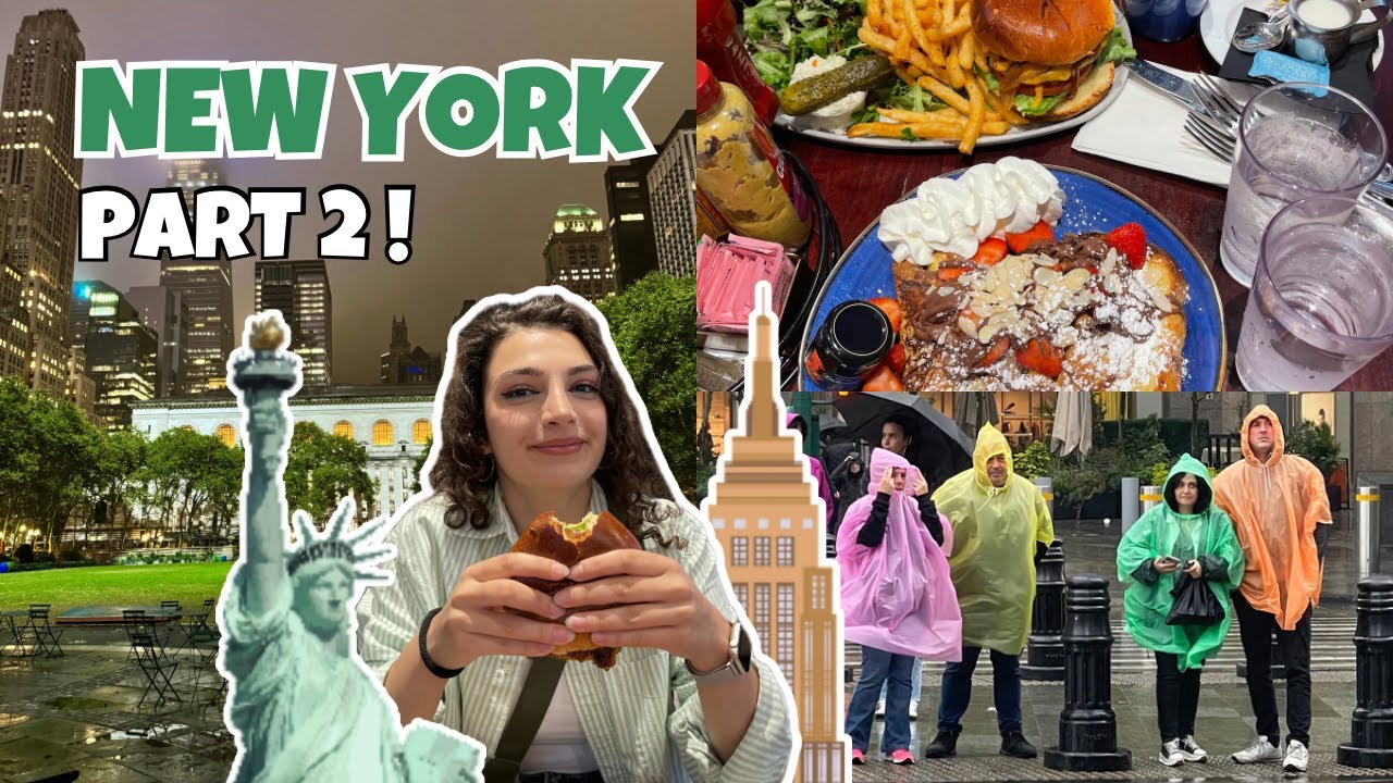 NEW YORK PART 2! Özgürlük Heykeli, Empire State, Little Italy, Work and Travel 2023, Wat 2024!