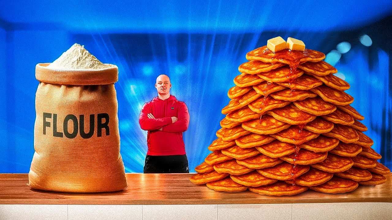 How many pancakes will you get from 1 bag of flour?