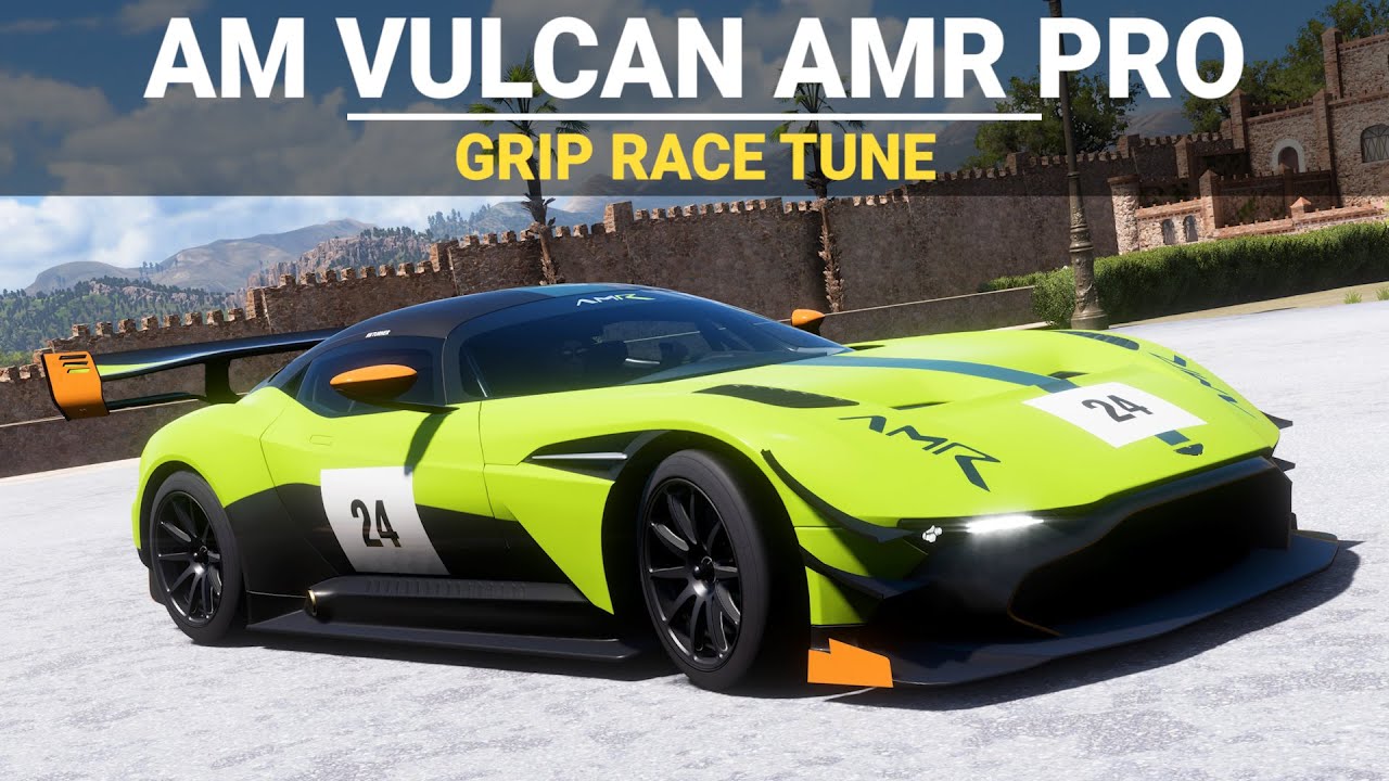 Forza Horizon 5 Tuning - 2017 Aston Martin Vulcan AMR PRO - FH5 Grip Race Build, Tune & Gameplay
