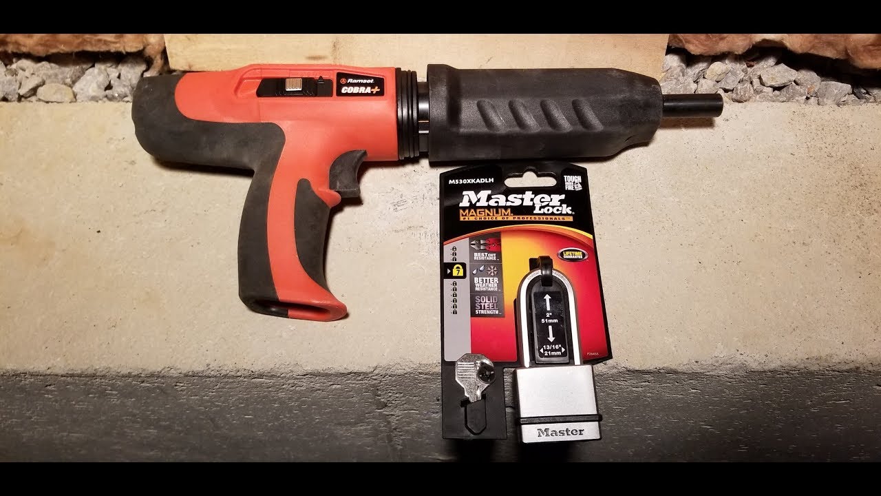 Ramset vs MasterLock Level 7