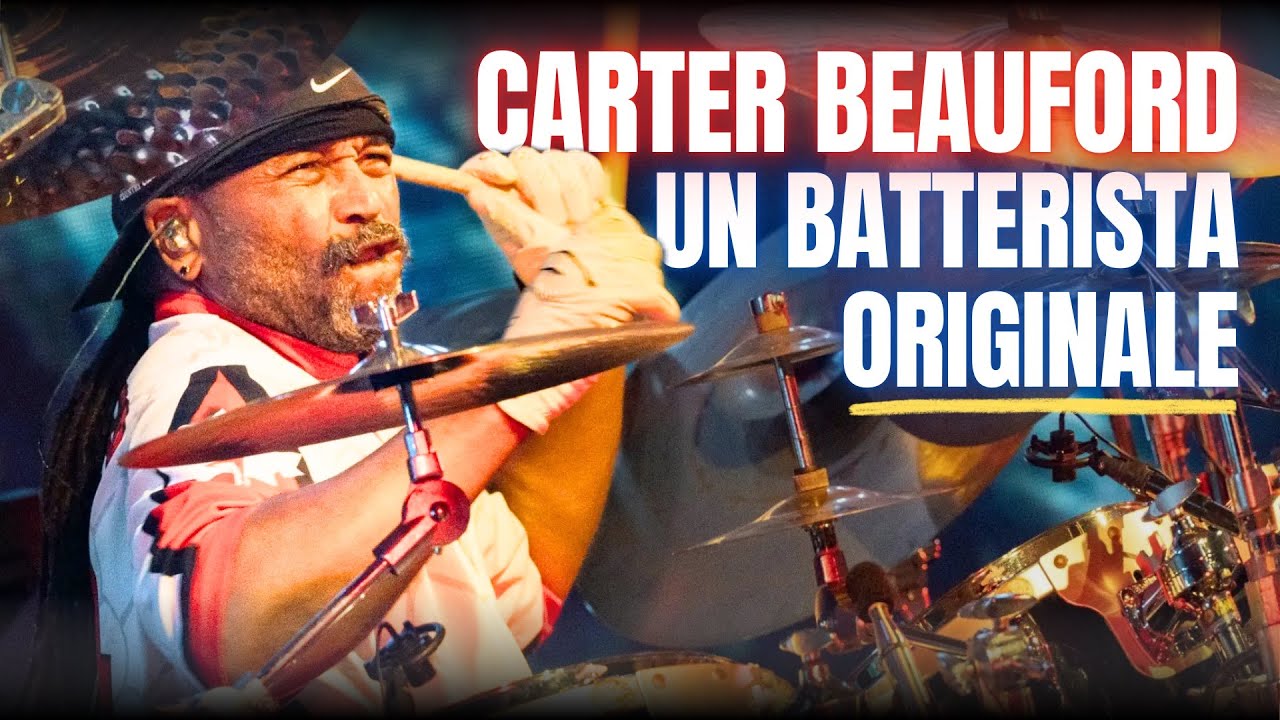 CARTER BEAUFORD: il BATTERISTA LEGGENDARIO che DEVI conoscere! | Reaction + Analisi