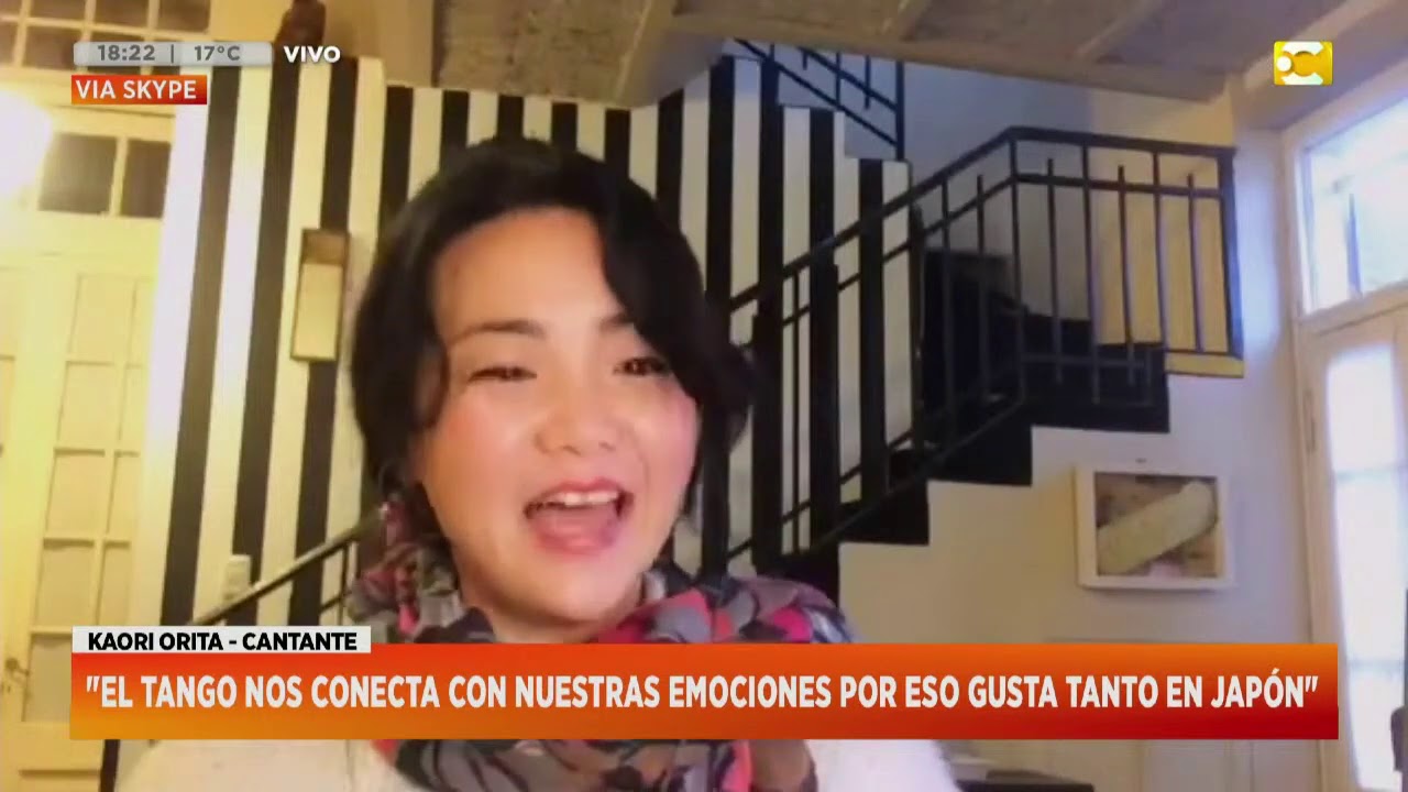 Conomenos la historia de Kaori Orita, la japonesa amante del tango en Hoy Nos Toca