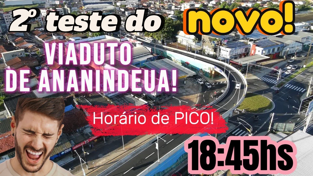 Sobrevoamos o Novo Viaduto de Ananindeua a noite! Será que passou no teste?