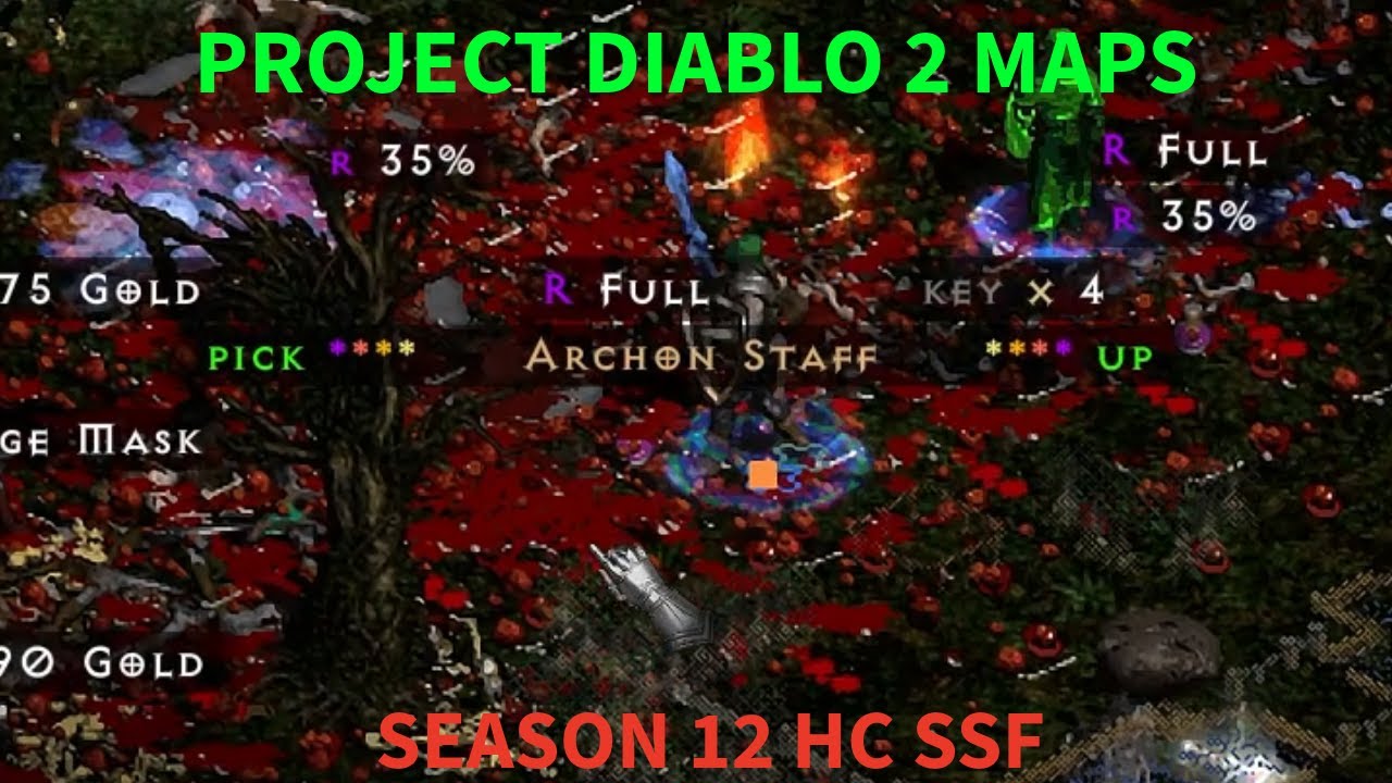 Project Diablo 2 S12 -  I Ran 50 Maps (And Learned A Lesson) | Sacrifice Sanctuary Paladin HC SSF