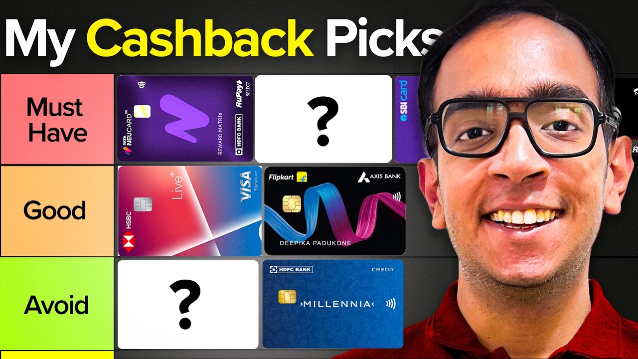 I Ranked Every Cashback Credit Card in India (Some Are Terrible)