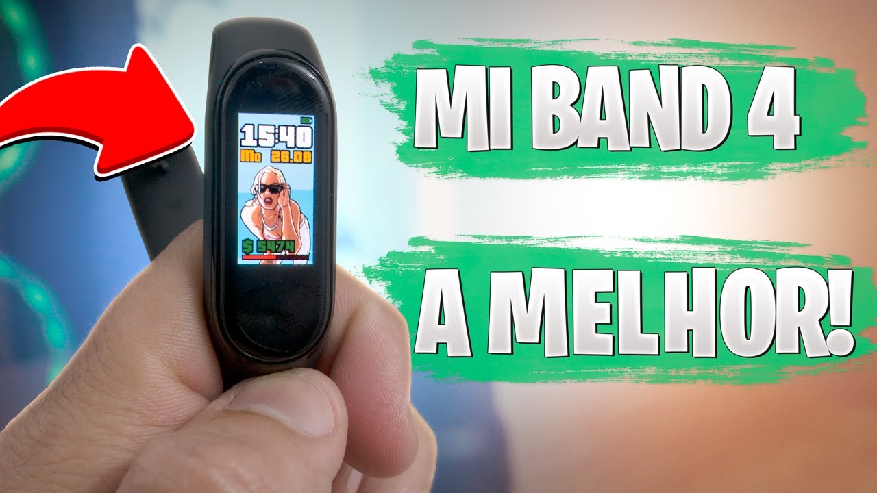 Mi Band 4 - A MELHOR SMARTBAND!