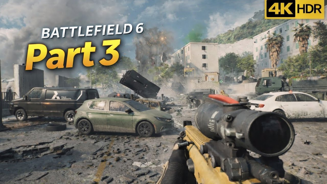 Everything Went WRONG... 💔 | Battlefield 6 Part 3: Operation Gladius (4K HDR No Commentary)