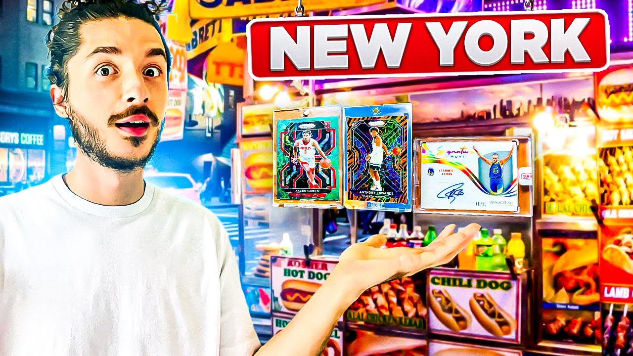 $12,000 SPENT IN 8 HRS AT THE NEW YORK CARD SHOW