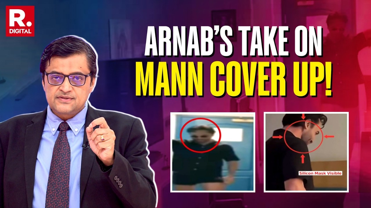 Arnab: Bhagwant Mann In Political Quicksand, Will Take AAP Down With Him