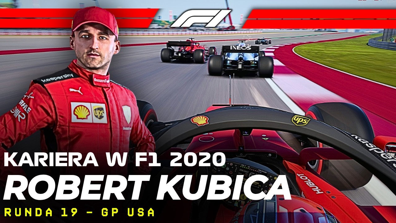 KARIERA KUBICĄ W FERRARI - RUNDA 19 (GP USA)