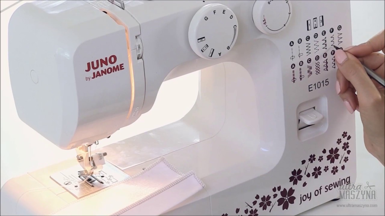 Maszyna do szycia Janome Juno E1015 - instrukcja obsługi (zwiastun)