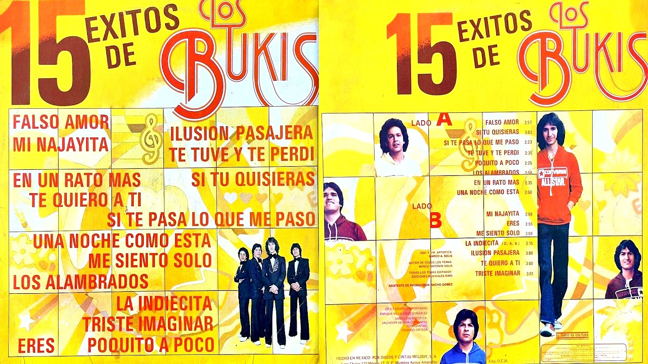 Los Bukis 15 Exitos Primera Parte
