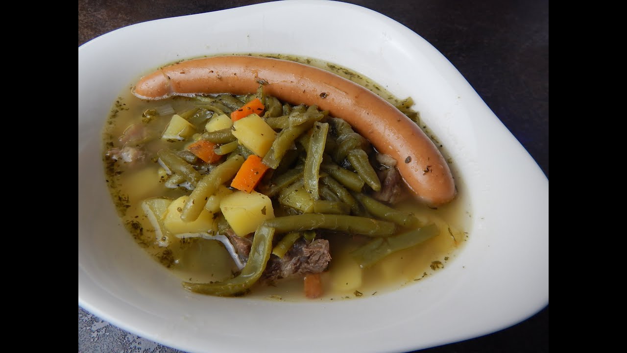 Grüne Bohnensuppe wie von Oma