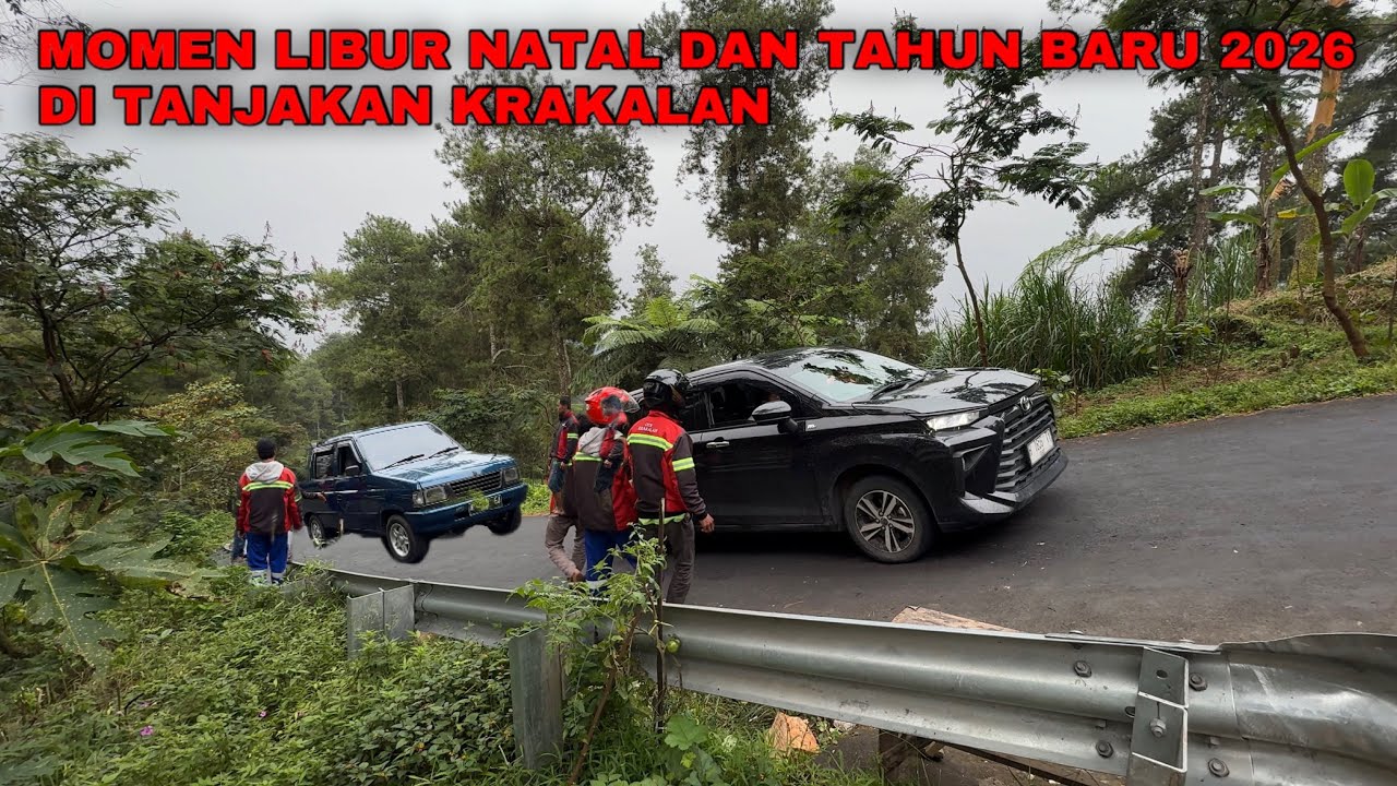 Momen libur natal dan tahun baru 2026 di tanjakan krakalan @krakalanofficial 
