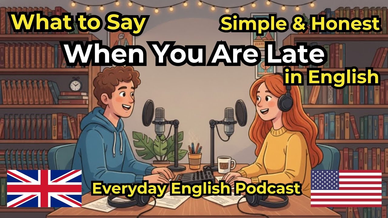 What to Say When You Are Late in English (Simple & Honest)
