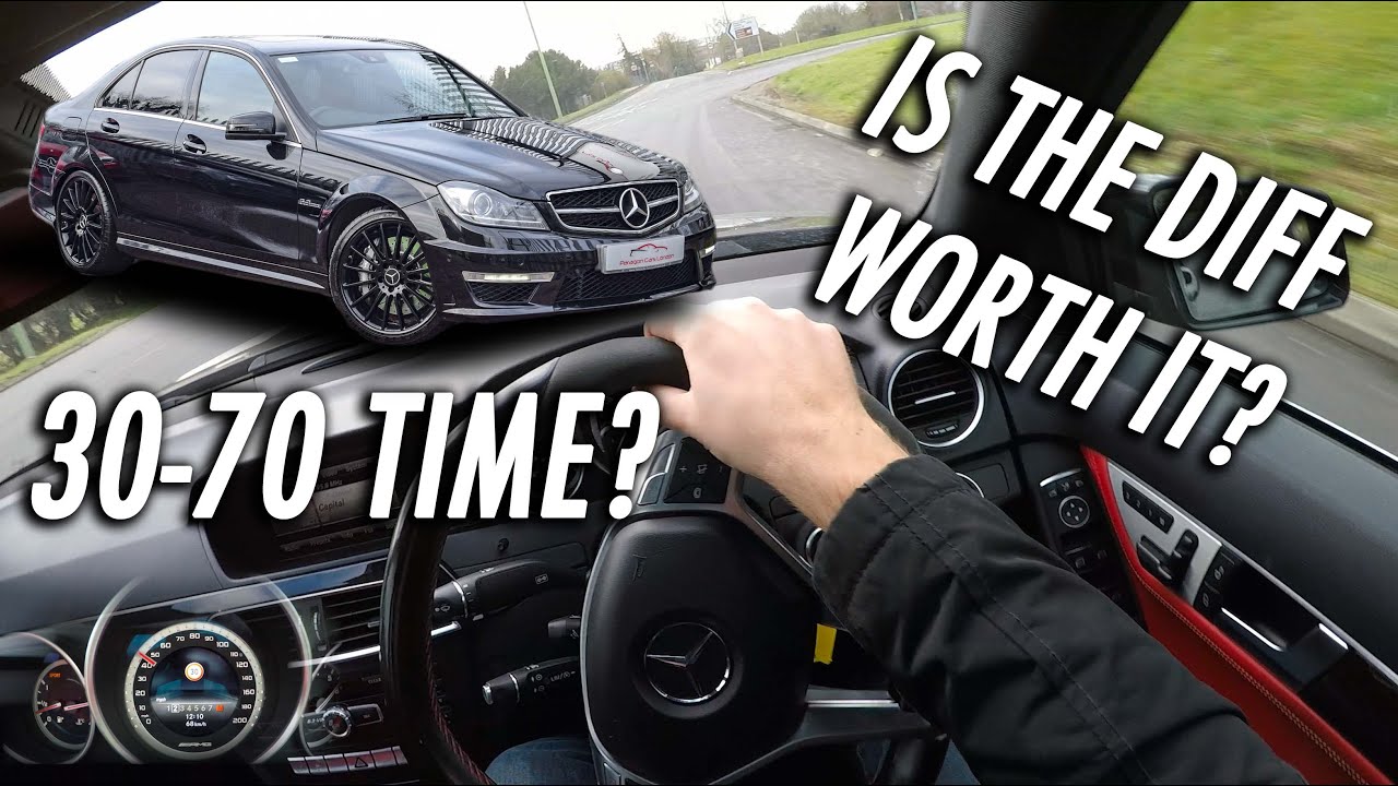 2013 Mercedes C63 DRIVING POV/REVIEW // WITH DIFFERENTIAL!