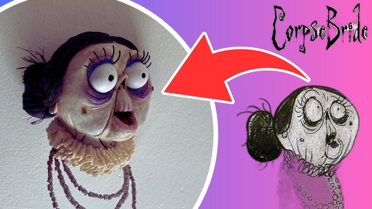 Sculpting from Tim Burton's 