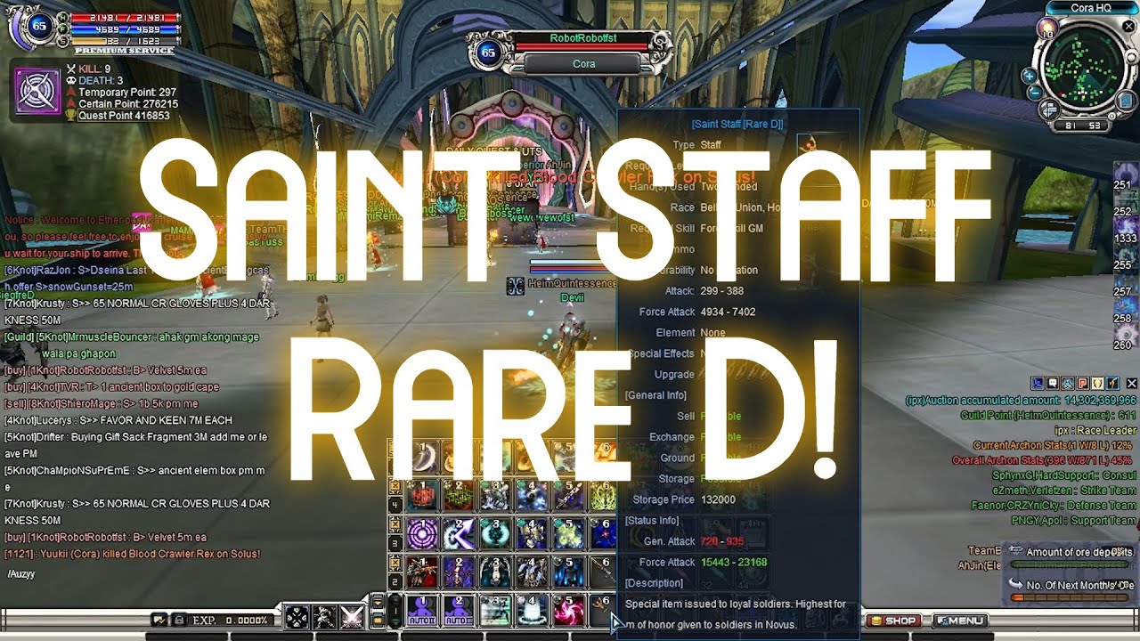 Saint Staff Rare D! RF Online Philippines - Xtian Jovic (Devii)