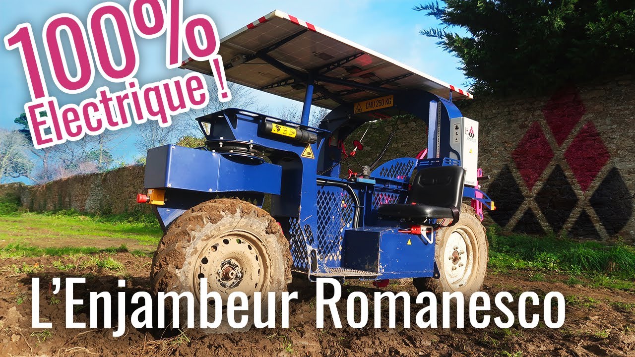 RÉVOLUTION AGRICOLE : L'ENJAMBEUR ROMANESCO pour une agriculture durable et intelligente