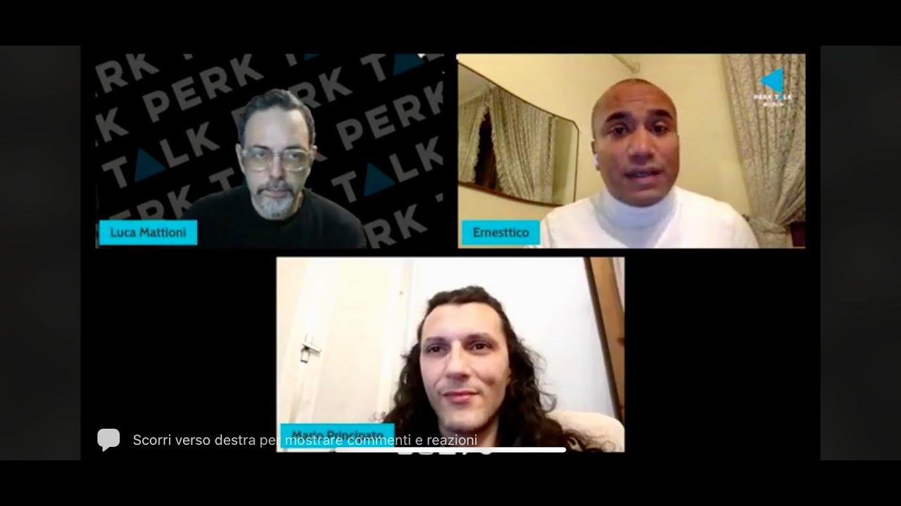 #18 diretta PerkTalk ospiti MARIO PRINCIPATO e ERNESTTICO (18.04.2021)