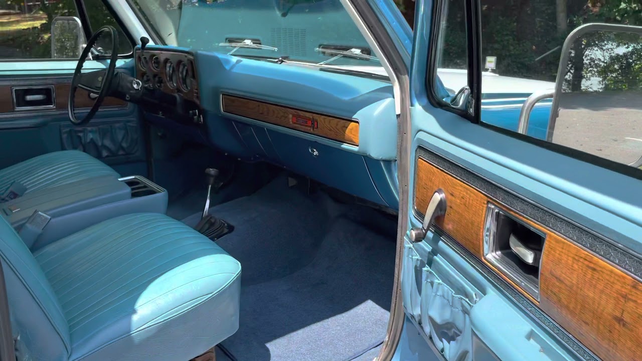 1977 Chevrolet K5 Blazer Interior