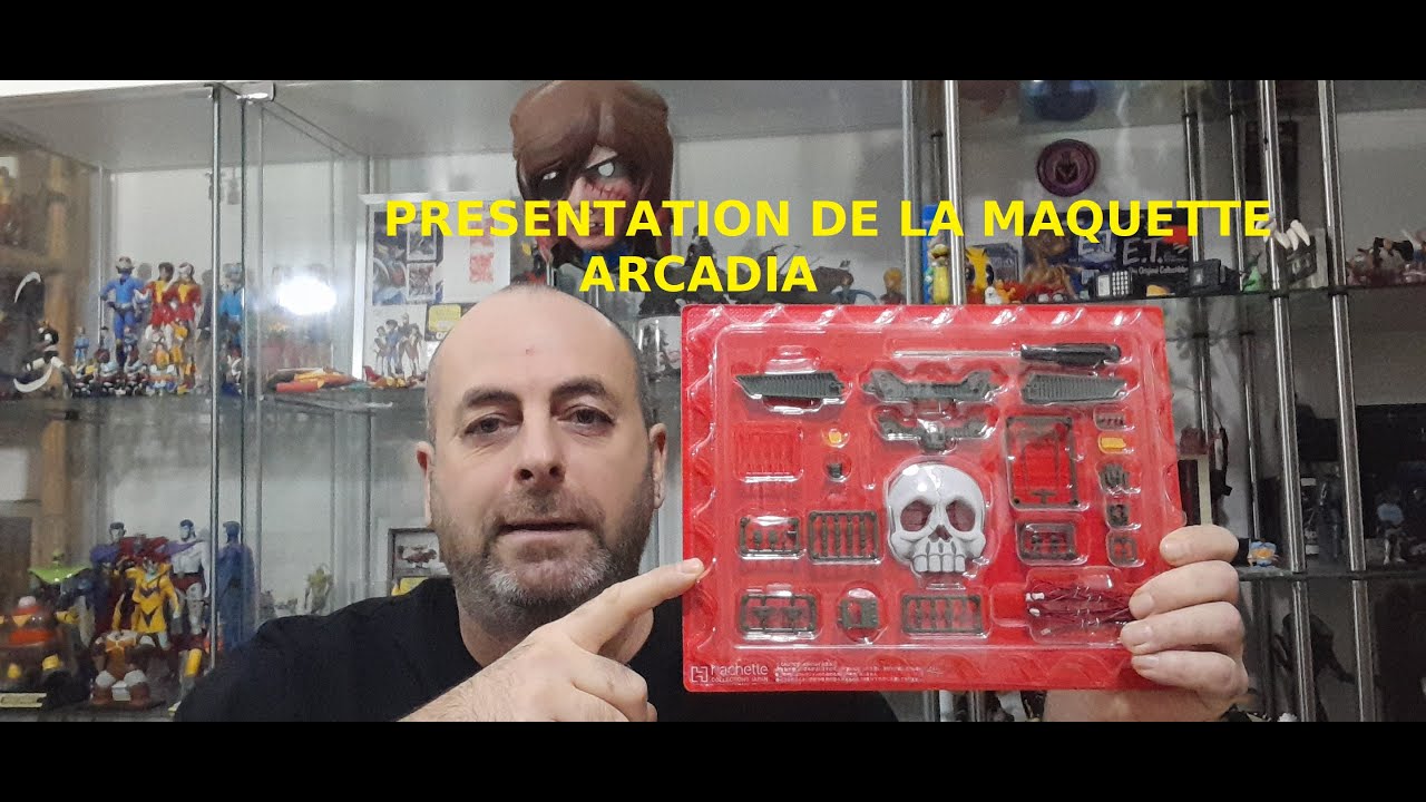 PRESENTATION DE LA MAQUETTE ARCADIA @hachettecollections6087  #arcadia #albator