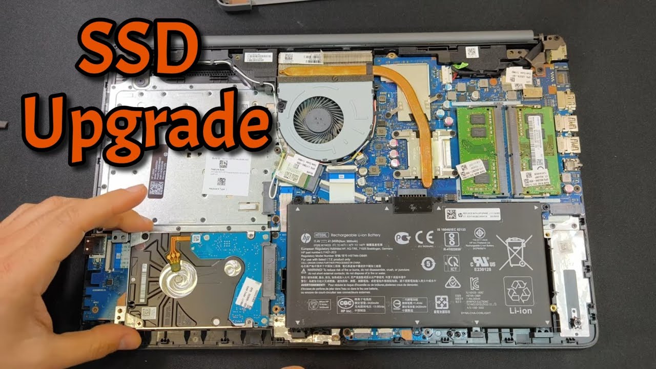 HP Ryzen 3 Notebook: Upgrading to SSD for Boost Performance!