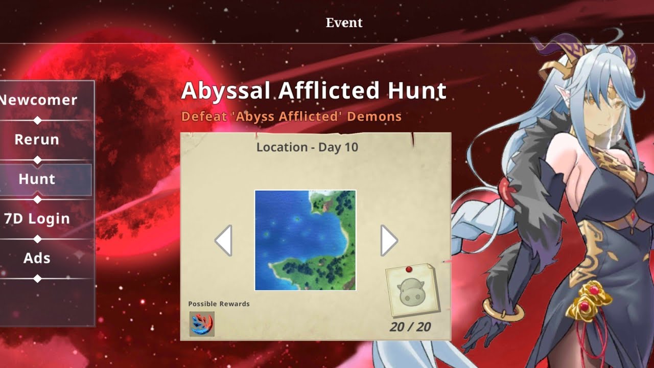 Местоположение мобов для повторного события «Охота на Abyssal Afflicted» с 1 по 10 день — Epic Co...