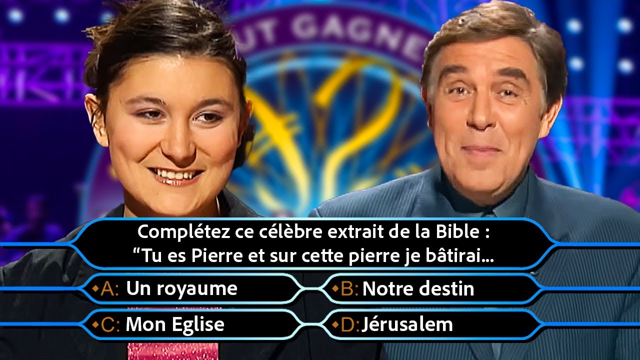 Qui Veut Gagner des Millions ? - Christine (p2), Lisa, Mireille (p1) | 10-11-2001