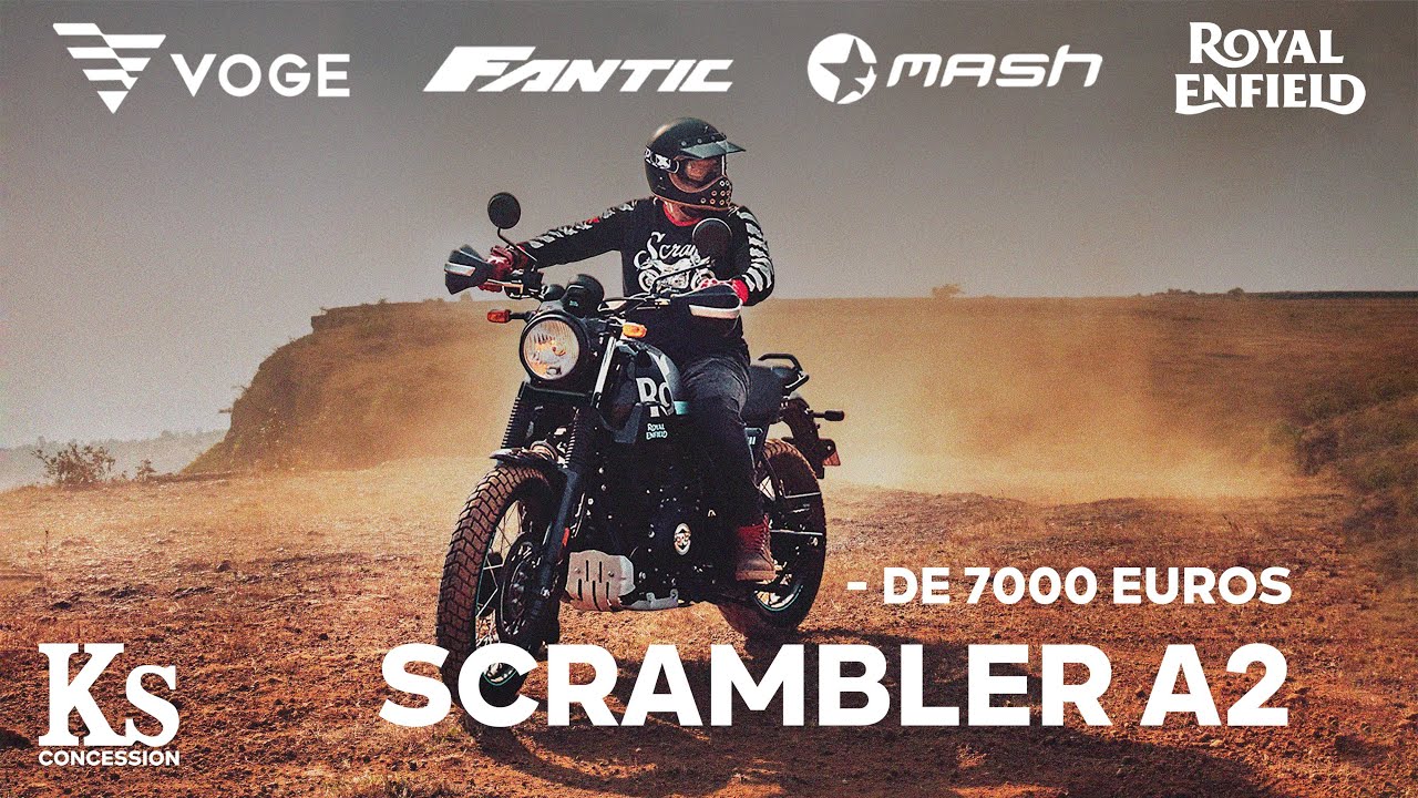 COMPARATIF DES SCRAMBLER A2 À MOINS DE 7000 €