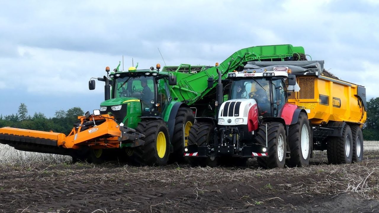Zetmeel aardapeloogst 2020 met AVR Spirit 9200. Comb.De Groot-Jansema en Wenning.