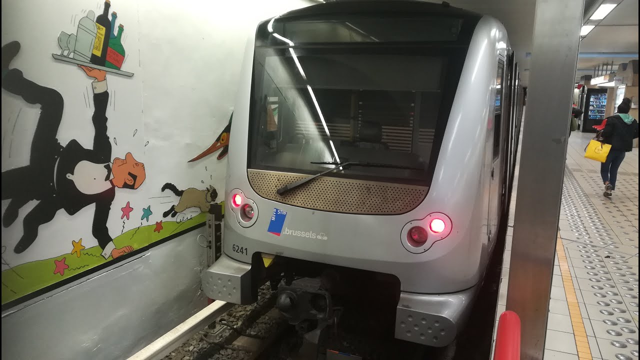 Métro de Bruxelles 1 Stockel - Gare de l'Ouest / Brusselse Metrolijn 1 Stokkel - Weststation BOA