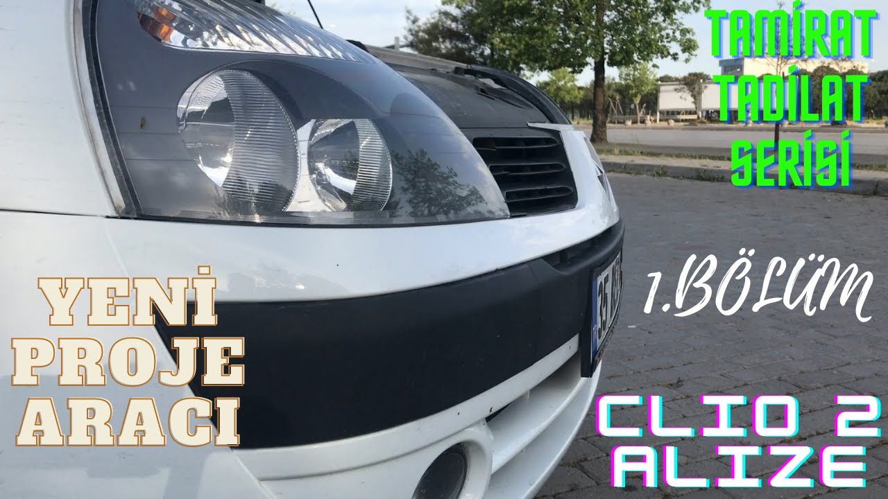 Renault Clio Alize-Tamirat Tadilat-Mekanik İşler-1.Bölüm