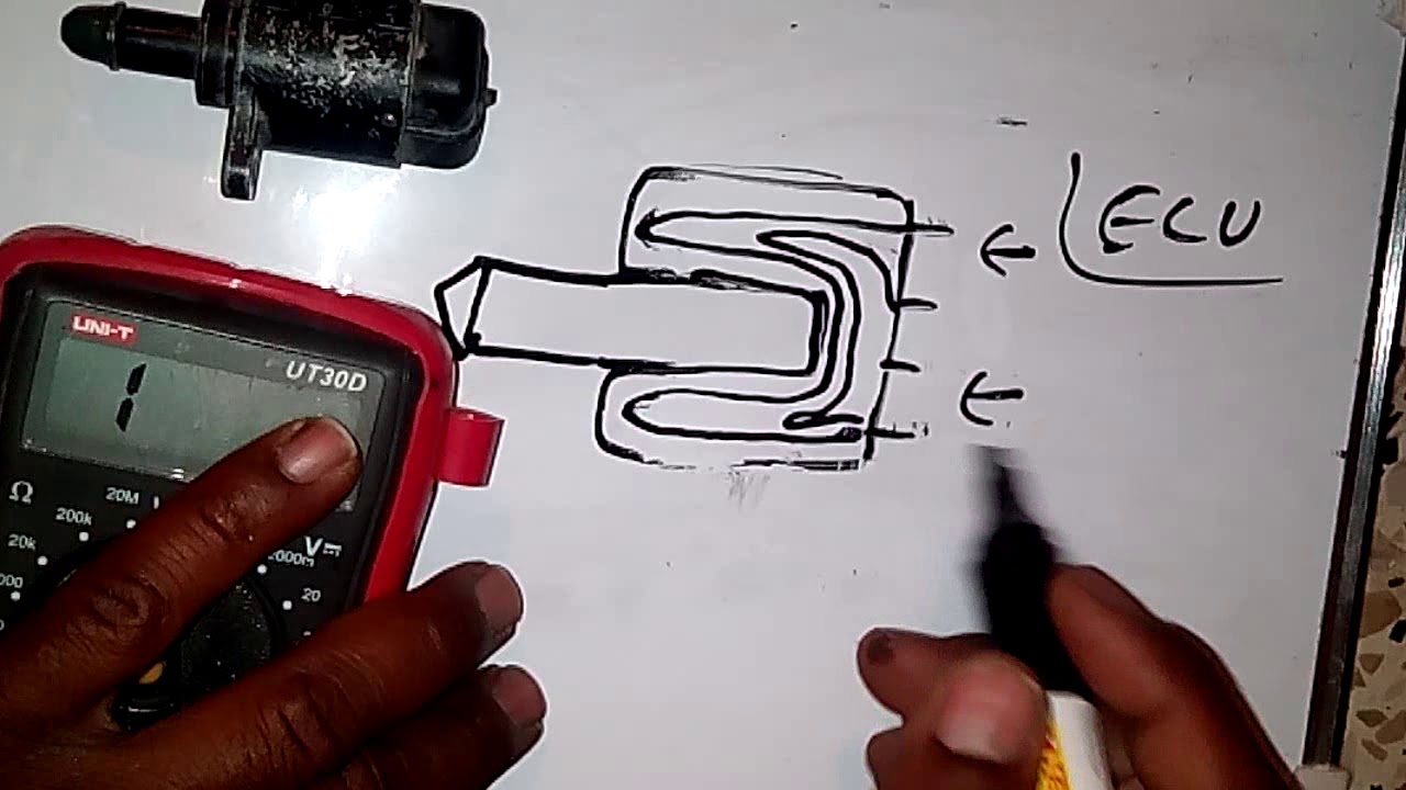 كيفية فحص ستارتير common test idle