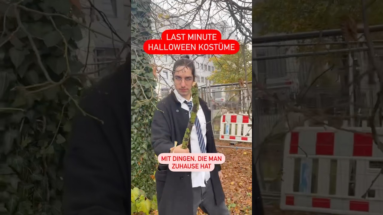 Falls ihr noch kein Halloween-Kost&uuml;m ausgesucht habt, haben wir ein paar Last Minute Ideen. 👻