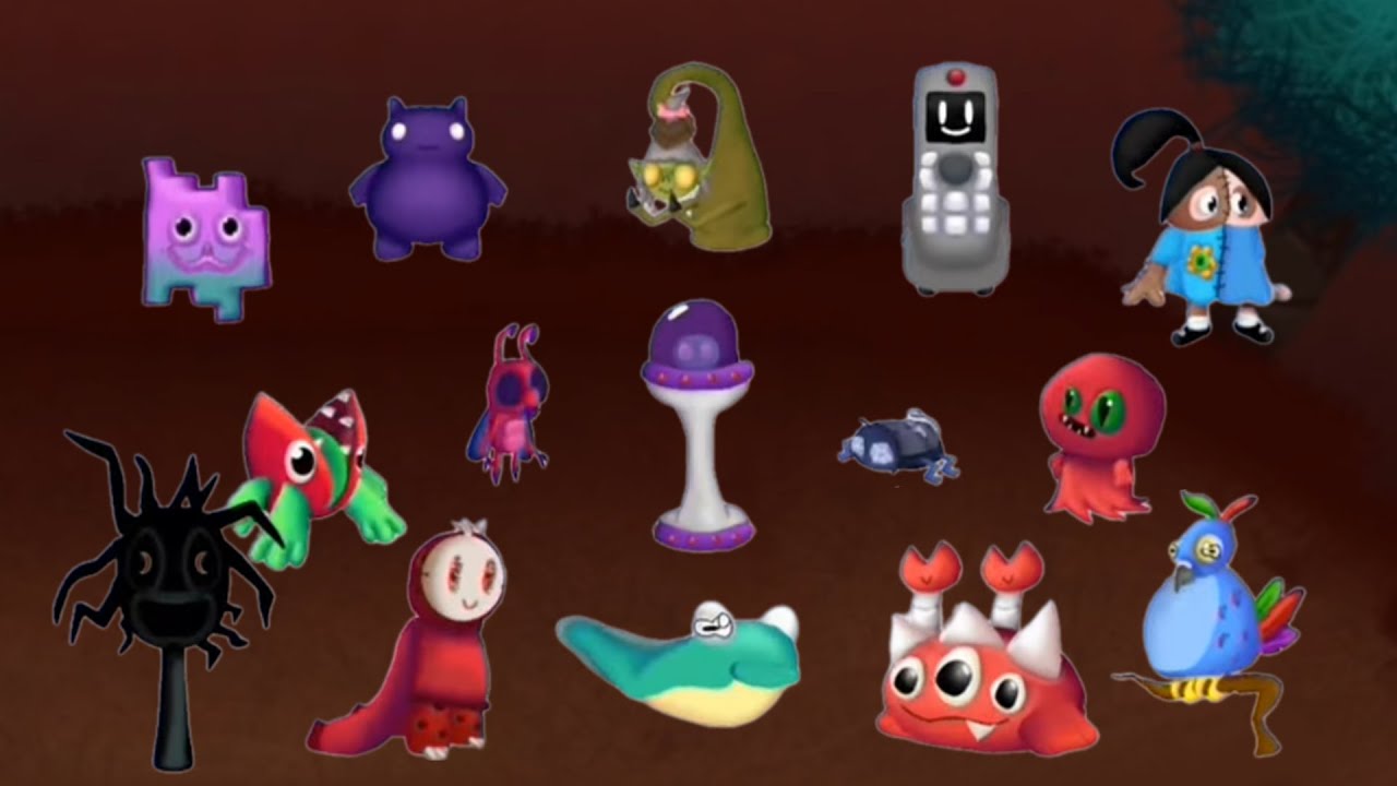 ALL Baby Monsters Macabre Island, Baby Mirror Island | Plushyplushmsm