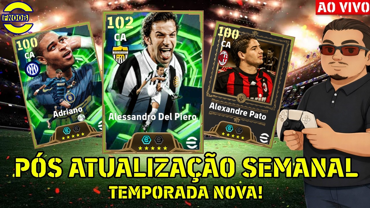 🔴PÓS ATUALIZAÇÃO SEMANAL | TEMPORADA NOVA, FAZENDO OS EVENTOS | EFOOTBALL
