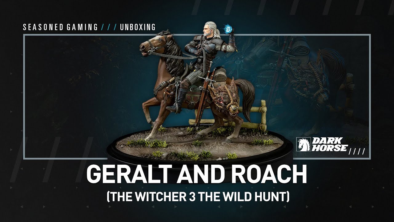 Unboxing : The Witcher 3 Geralt and Roach Statue from Dark Horse