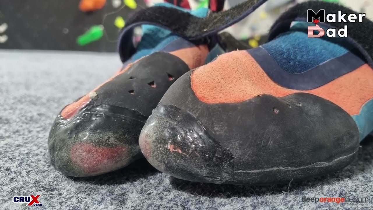 Climbing Shoe Repair - DIY with AquaSeal +SR #climbingshoes #shoerepair #diy