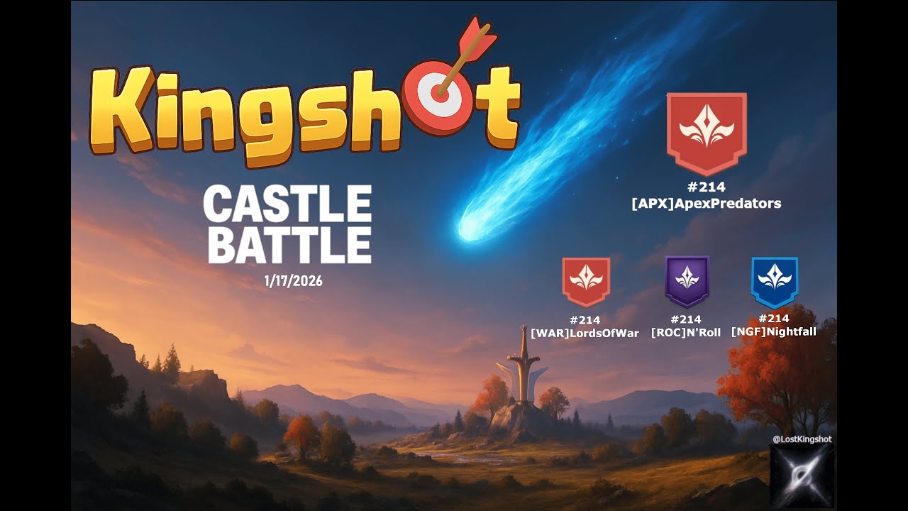 Castle Battle - Battle Secrets & Strategies 🔥👀 1 v 1 v 1 Alliances Battling | #kingshot #gaming