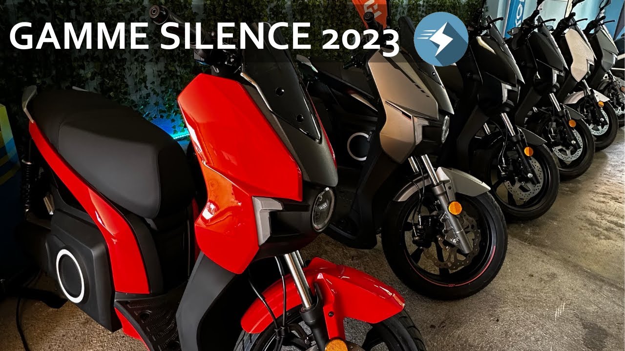 Nouveaux scooters électriques Silence 2023 - Tous les coloris, tous les détails pour 2023