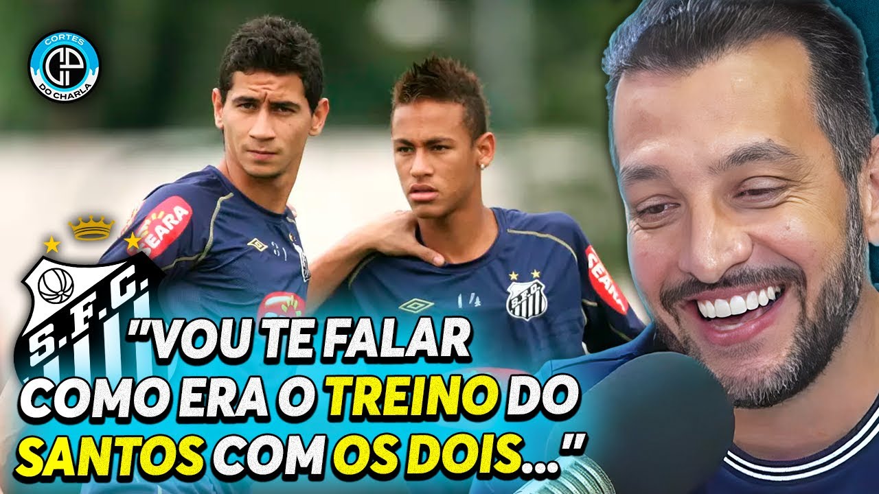 NEYMAR E GANSO FORMAVAM A DUPLA PERFEITA NO SANTOS