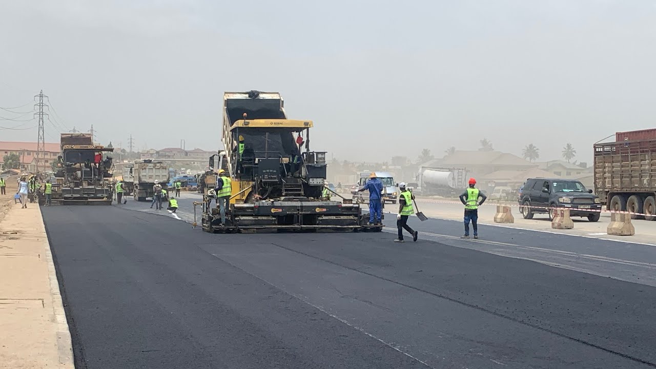 Pokuase Gets Fresh Asphalt! Ofankor–Nsawam 10-Lane Road Project in Motion 🇬🇭