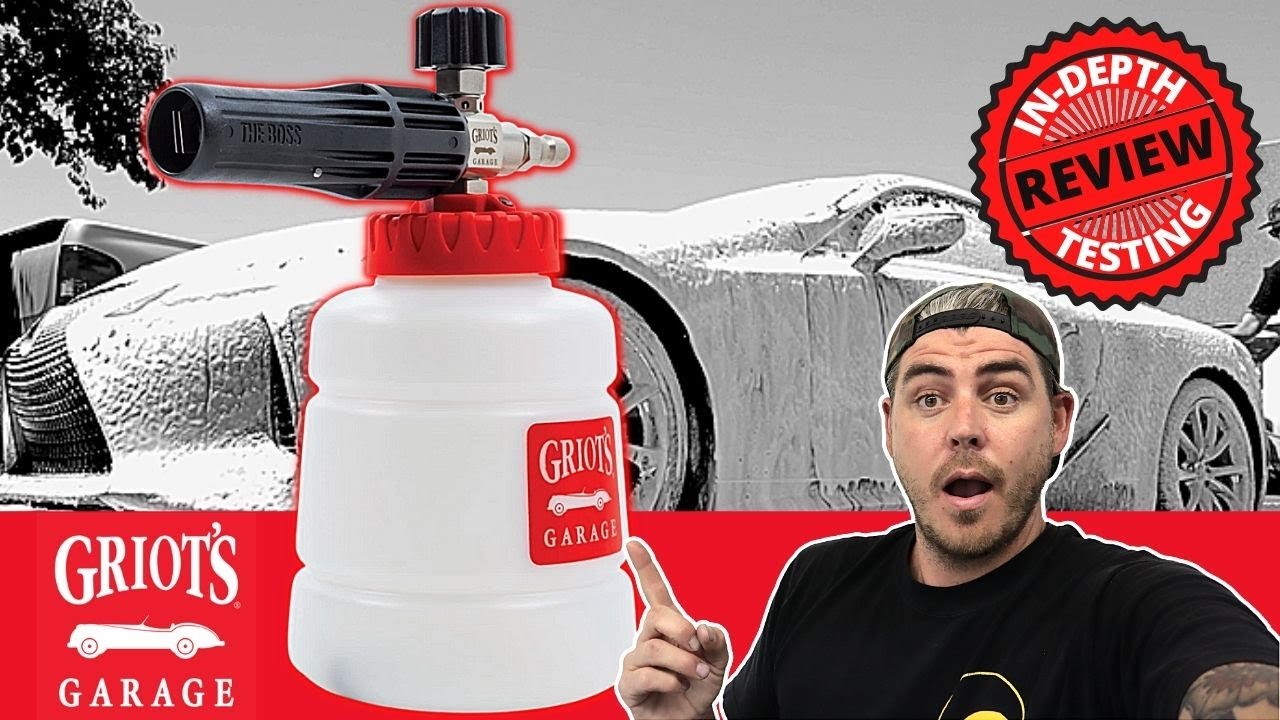 Обзор пенной пушки BOSS FOAM CANNON от Griot's | Лучшая пенная пушка для детейлинга автомобиля | ...