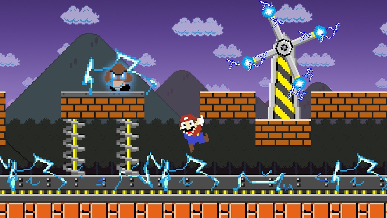 Super Mario Bros. but the Floor is ELECTRIFIED! ⚡